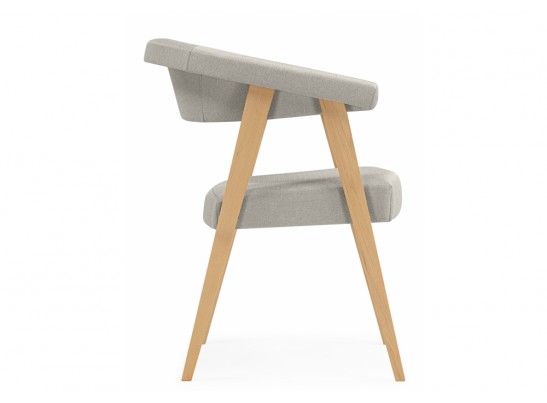 Деревянный стул Невада 2 натуральное дерево / ткань 135 в Набережных Челнах