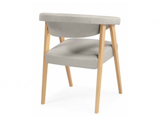 Деревянный стул Невада 2 натуральное дерево / ткань 135 в Набережных Челнах