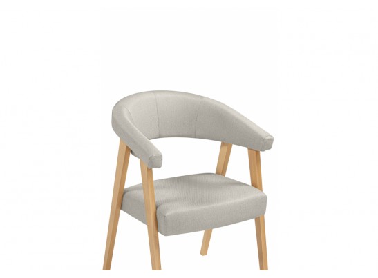 Деревянный стул Невада 2 натуральное дерево / ткань 135 в Набережных Челнах