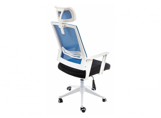 Компьютерное кресло Dreamer белое / черное / голубое в Набережных Челнах