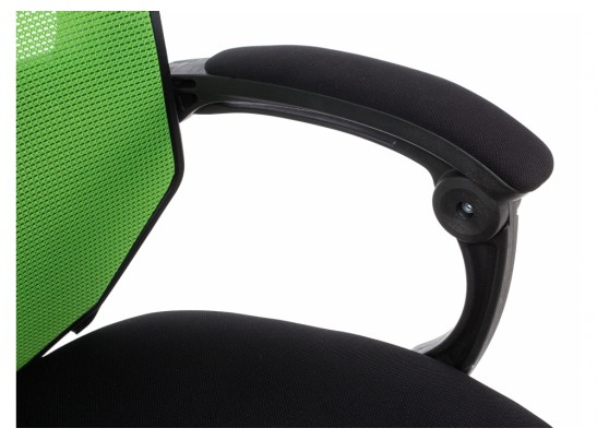Компьютерное кресло Knight черное / зеленое в Набережных Челнах