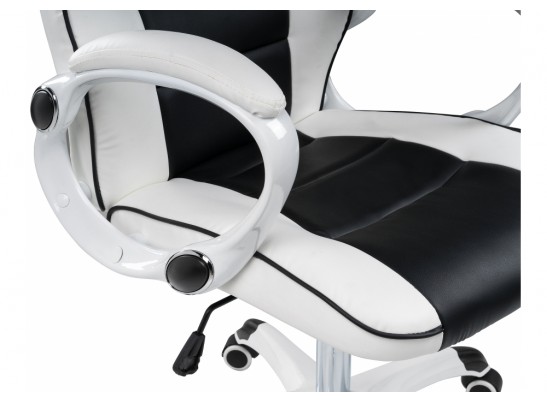Компьютерное кресло Lider черно-белое в Набережных Челнах
