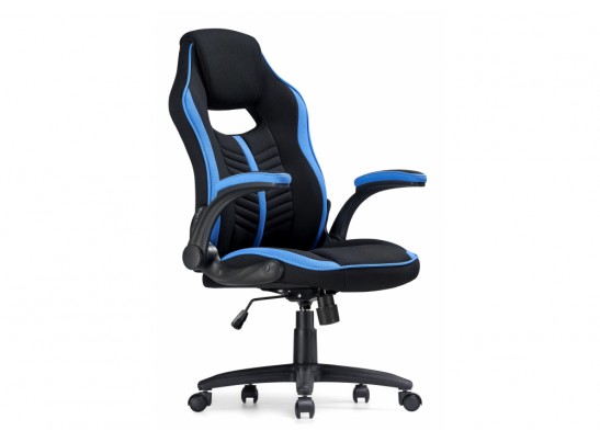 Компьютерное кресло Plast черный / голубой в Набережных Челнах