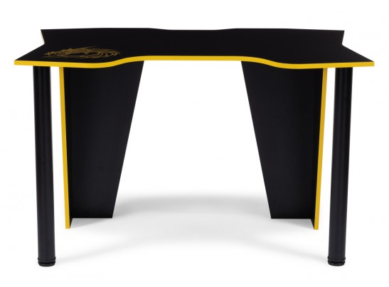 Компьютерный стол Алид 115,5х77х73,5 черный / желтый в Набережных Челнах