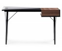 Компьютерный стол Koneli dark walnut / black в Набережных Челнах