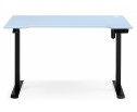 Компьютерный стол Маркос 140х80 голубой / черный в Набережных Челнах