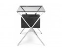 Компьютерный стол Monki black / chrome в Набережных Челнах