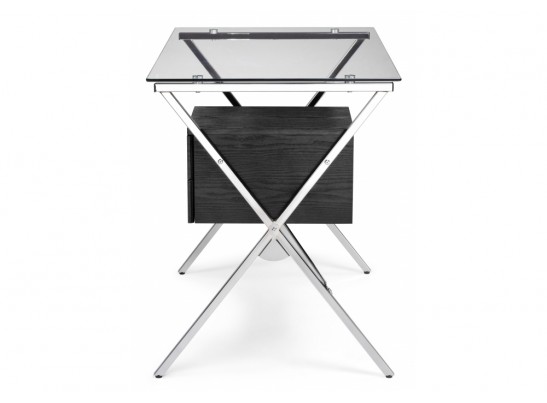 Компьютерный стол Monki black / chrome в Набережных Челнах