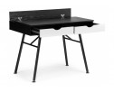 Компьютерный стол Soho black grained / white в Набережных Челнах