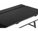 Компьютерный стол Soho black grained / white в Набережных Челнах