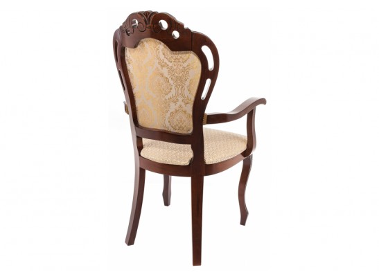 Кресло Bronte вишня / бежевый патина в Набережных Челнах