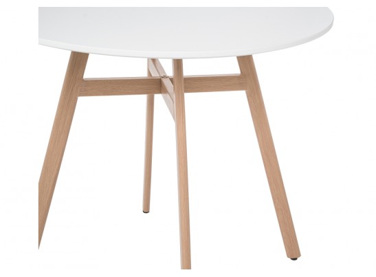 Обеденная группа Номиа 90 white / wood в Набережных Челнах