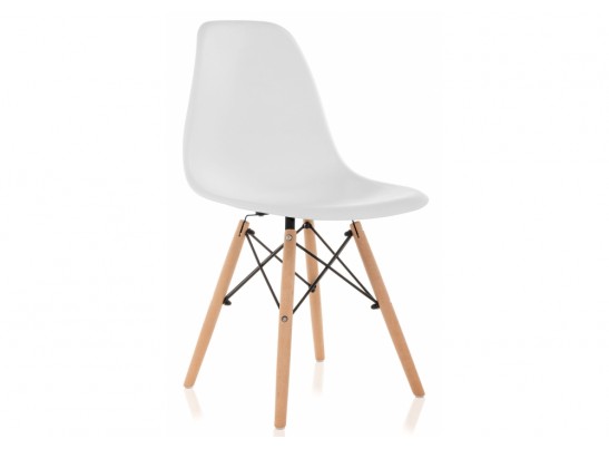 Пластиковый стул Eames PC-015 белый в Набережных Челнах