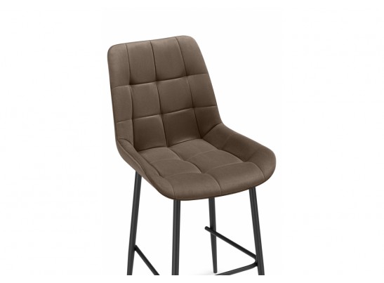 Полубарный стул Челси коричневый (zd 233) / черный в Набережных Челнах