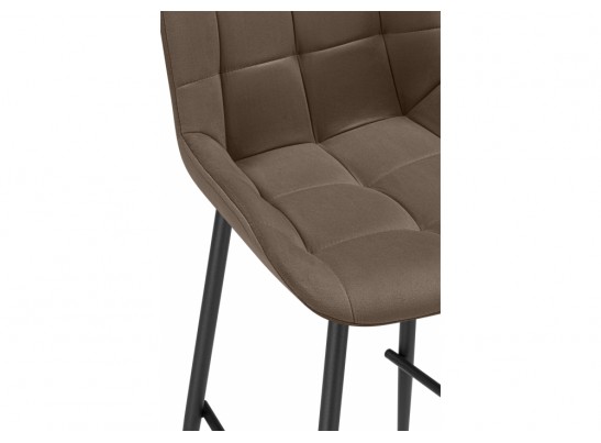 Полубарный стул Челси коричневый (zd 233) / черный в Набережных Челнах