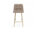 Полубарный стул Чилли Мини бежевый (zd 210) / золотой в Набережных Челнах