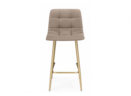 Полубарный стул Чилли Мини бежевый (zd 210) / золотой в Набережных Челнах