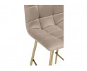 Полубарный стул Чилли Мини бежевый (zd 210) / золотой в Набережных Челнах