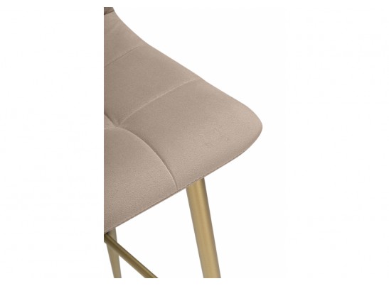 Полубарный стул Чилли Мини бежевый (zd 210) / золотой в Набережных Челнах