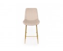 Полубарный стул Седа бежевый (zd 210) / золотой в Набережных Челнах