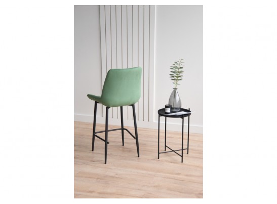 Полубарный стул Седа фисташковый (zd 651) / черный в Набережных Челнах