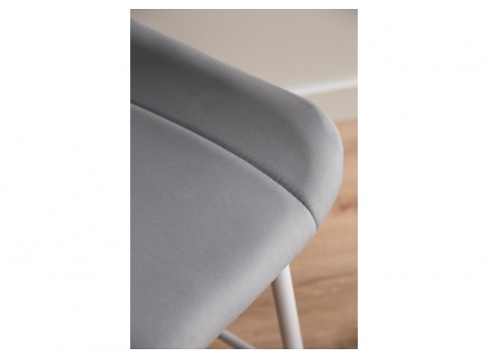 Полубарный стул Седа светло-серый (zd 960) / белый в Набережных Челнах