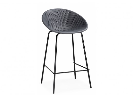 Полубарный стул Zeta dark grey / black в Набережных Челнах