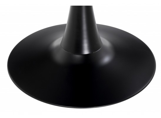 Стеклянный стол Tulip 90 black в Набережных Челнах