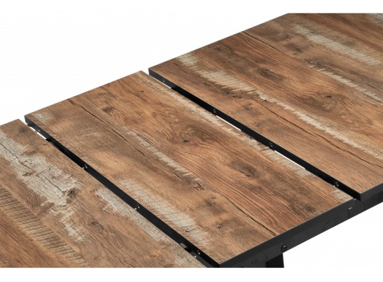 Стол Баи дуб юкон / черный в Набережных Челнах