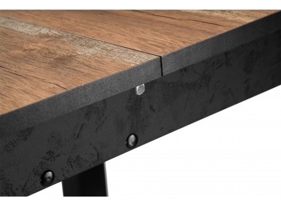 Стол Баи дуб юкон / черный в Набережных Челнах