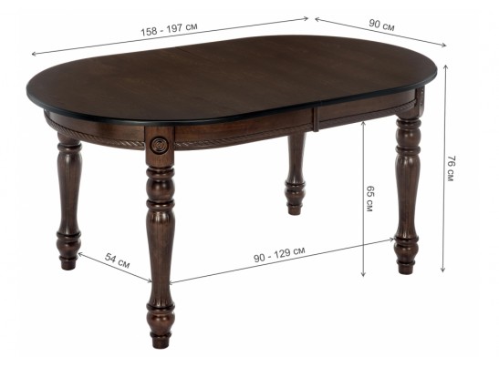 Стол Chance 2 tobacco в Набережных Челнах