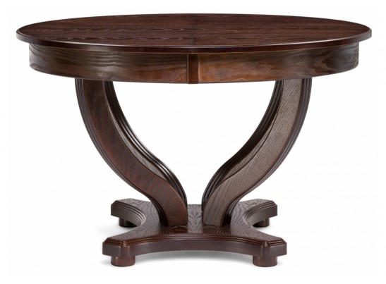 Стол Дорсет 120(170)х120х76 орех темный в Набережных Челнах