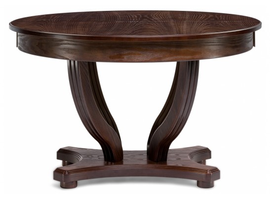 Стол Дорсет 120(170)х120х76 орех темный в Набережных Челнах