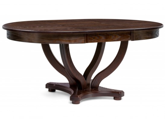 Стол Дорсет 120(170)х120х76 орех темный в Набережных Челнах