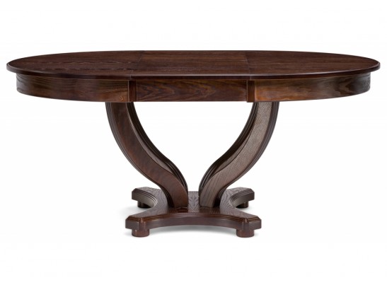 Стол Дорсет 120(170)х120х76 орех темный в Набережных Челнах