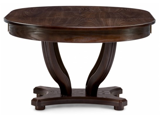 Стол Дорсет 120(170)х120х76 орех темный в Набережных Челнах