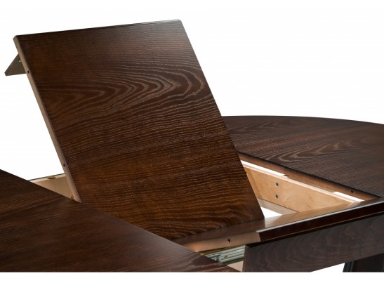 Стол Дорсет 120(170)х120х76 орех темный в Набережных Челнах