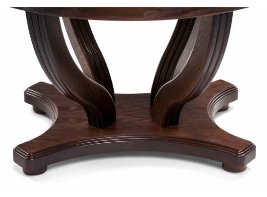 Стол Дорсет 120(170)х120х76 орех темный в Набережных Челнах