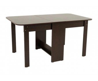 Стол-книжка ПВХ 150х86х75 венге