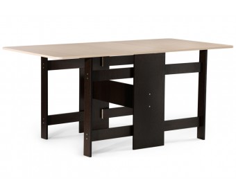 Стол-книжка Йентель венге / дуб молочный