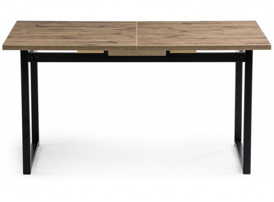 Стол Макта 140 дуб велингтон / черный матовый в Набережных Челнах