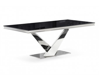 Стол на тумбе Levon 200x100x75 black