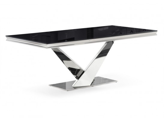 Стол на тумбе Levon 200x100x75 black в Набережных Челнах