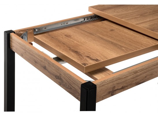 Стол Оригон дуб горный / черный матовый в Набережных Челнах