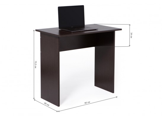 Стол письменный Kiwi 80х48х75,5 венге в Набережных Челнах