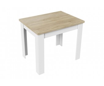 Стол Промо Тип 3 белый / дуб сонома светлый