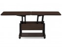 Стол-трансформер Виват темный венге / черный в Набережных Челнах