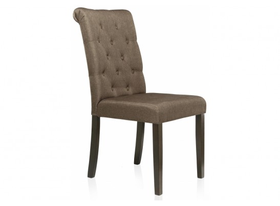 Стул Amelia dark walnut / fabric brown в Набережных Челнах