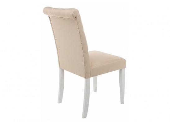 Стул Amelia white / fabric cream в Набережных Челнах