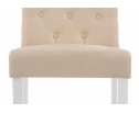 Стул Amelia white / fabric cream в Набережных Челнах
